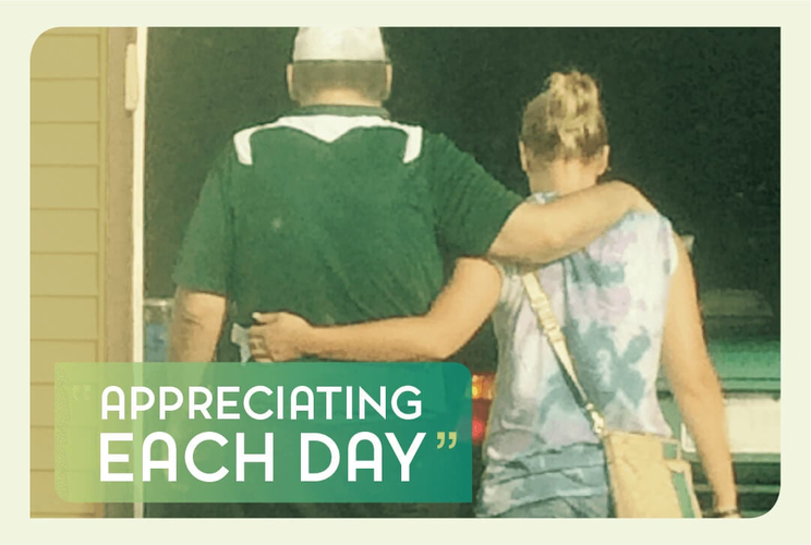 Scott and his daughter