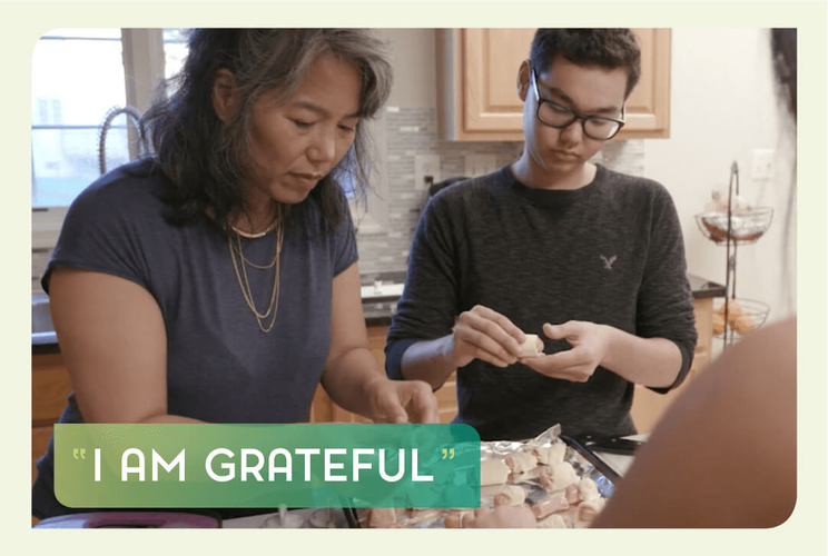 Nick and his mom, Lisa