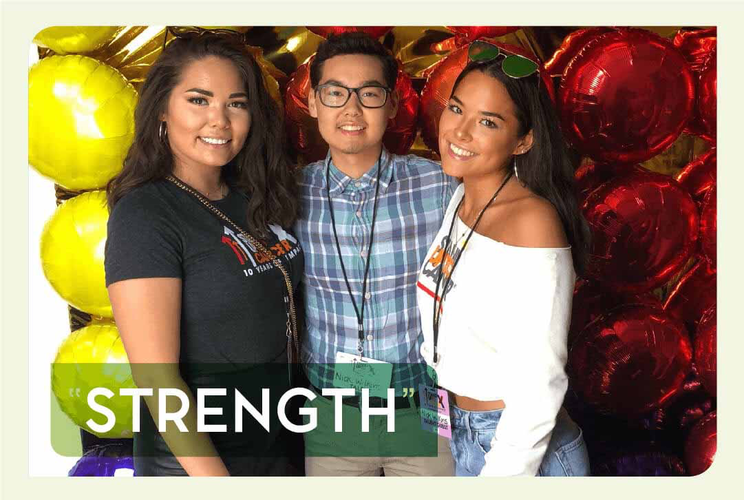 Nick and his sisters